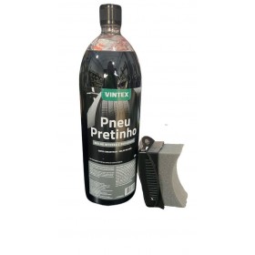 KIT PNEU PRETINHO VINTEX 1,5L + APLICADOR DETAILER - UN