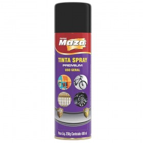 SPRAY PRETO RAPIDO 400ml - MAZA