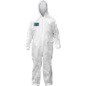 NÃO SE APLICA - MACACAO PINTURA COM CAPUZ BRANCO (G) - PC