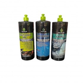 KIT HIGIENIZACAO APC MULTIUSO - CARP 20 - BAC PEROXY  - PROTELIM 1,5L - UN