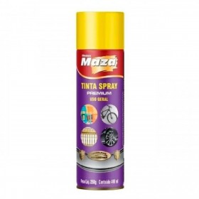 SPRAY AMARELO OURO 400ml - MAZA