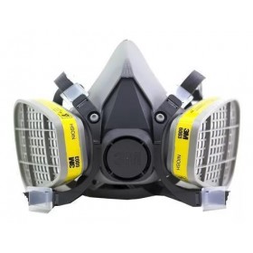 MASCARA 6200 PARA CABINE (2 FILTRO ) - 3M
