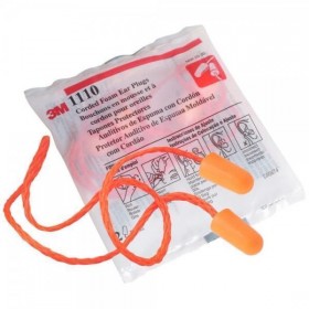 PROTETOR AURICULAR 1110 COM CORDAO - 3M