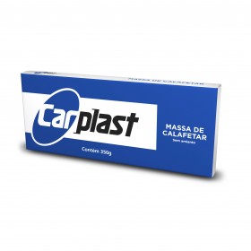 MASSA CALAFETAR PRETA 350G - CARPLAST