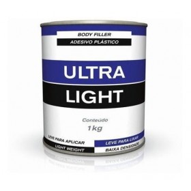 MASSA PLASTICA ULTRA LIGHT 1KG - MAXI RUBBER