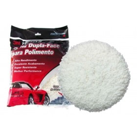 BOINA DUPLA FACE CORTE BRANCA 8" 3M - PC